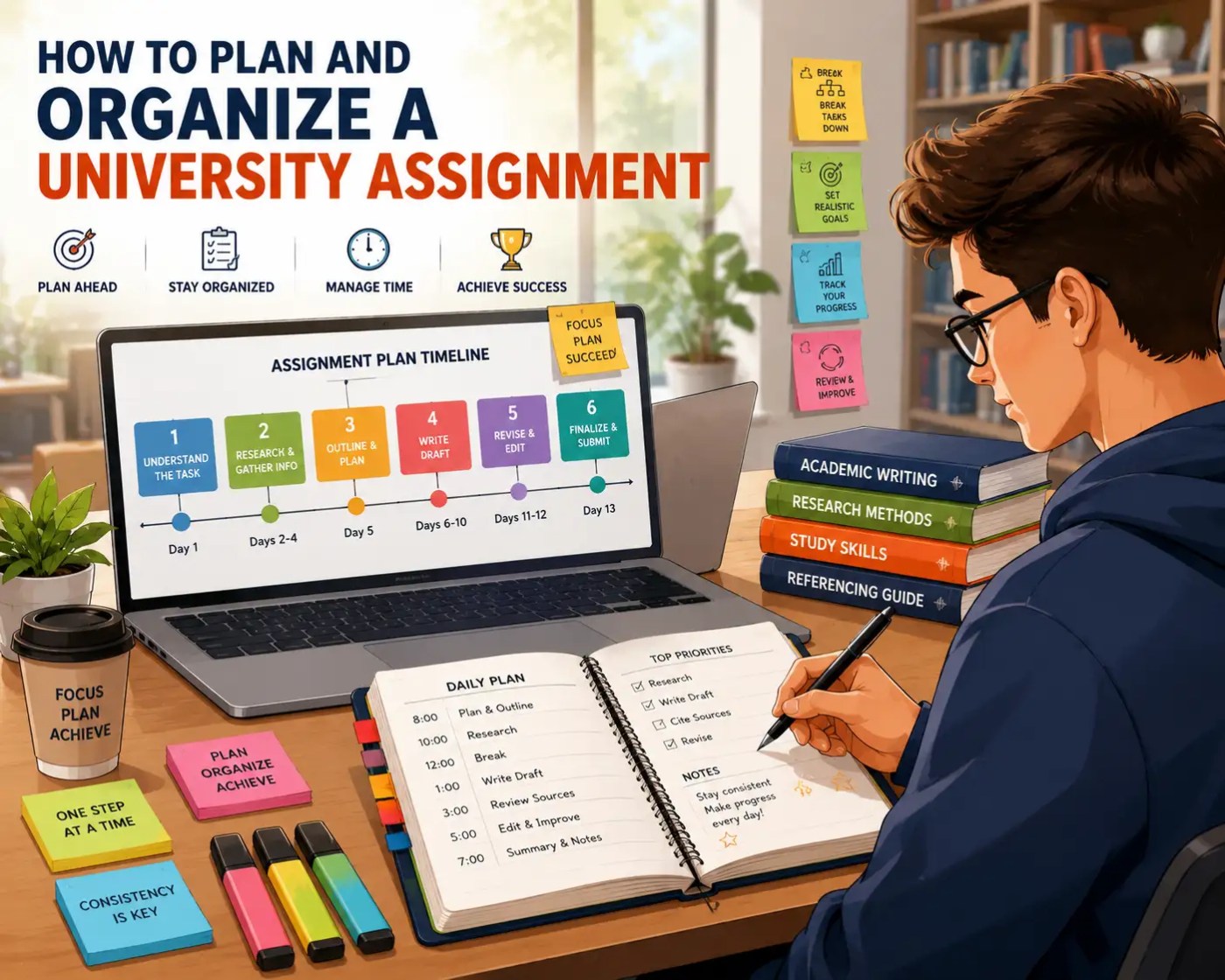 How to Plan and Organize a University Assignment